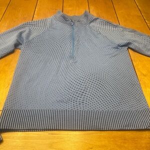 Lululemon Rest Less Cropped Half Zip Top